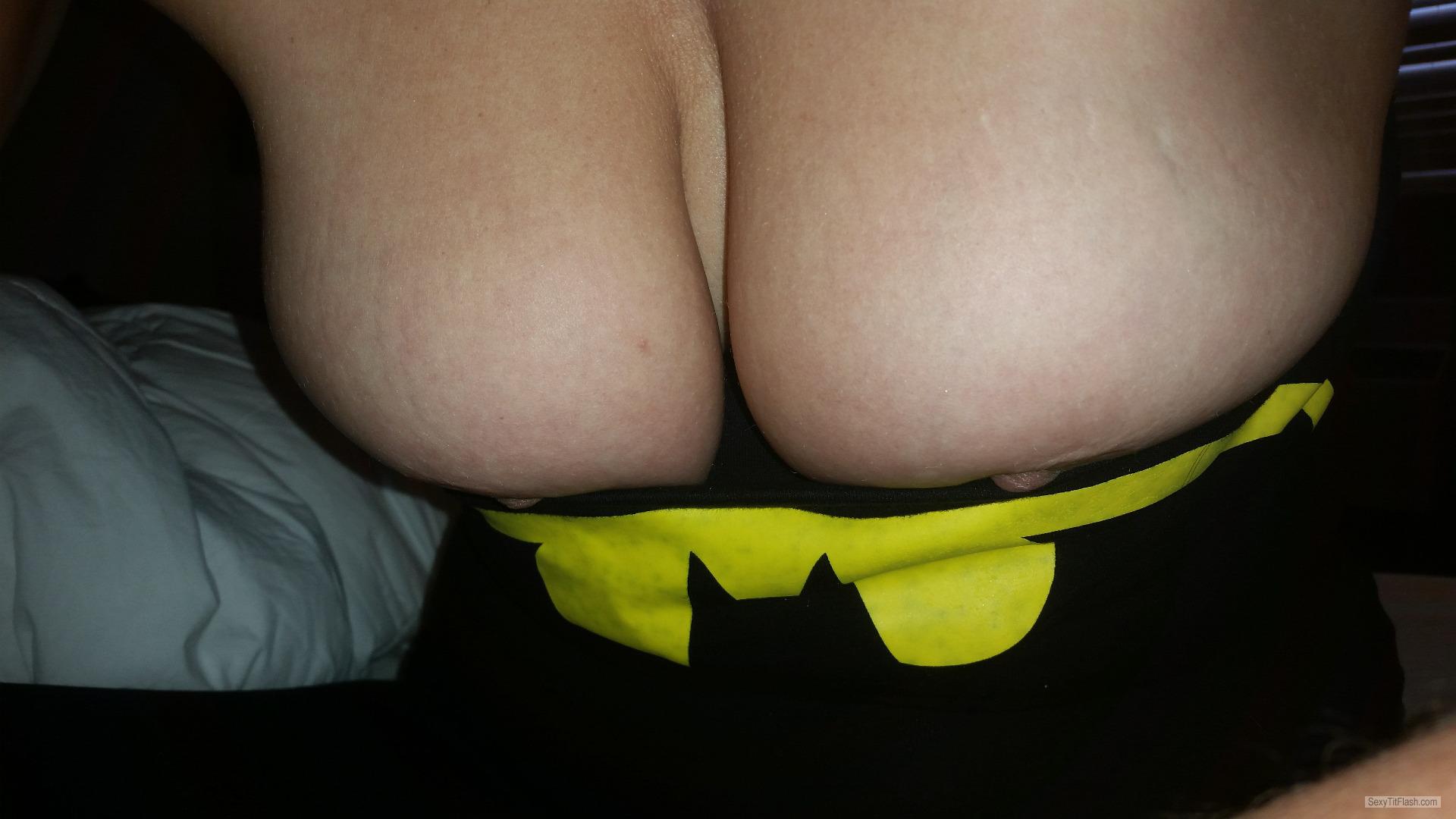 Tit Flash: My Big Tits - Naughty Mommy from United States
